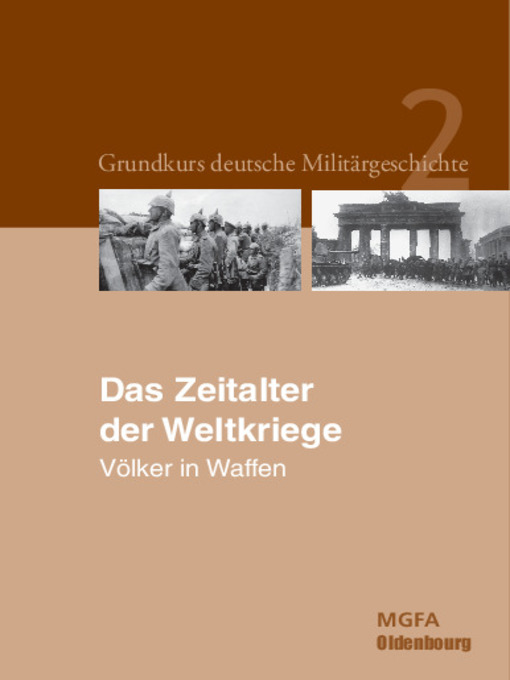 Title details for Das Zeitalter der Weltkriege by Gerhard P. Groß - Available